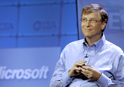 Основатель корпорации Microsoft Билл Гейтс.