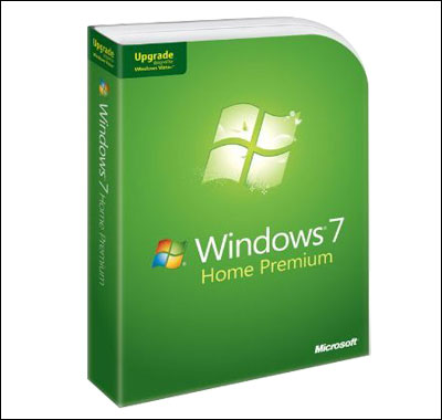 Коробочная версия редакции Home Premium операционной системы Windows 7.