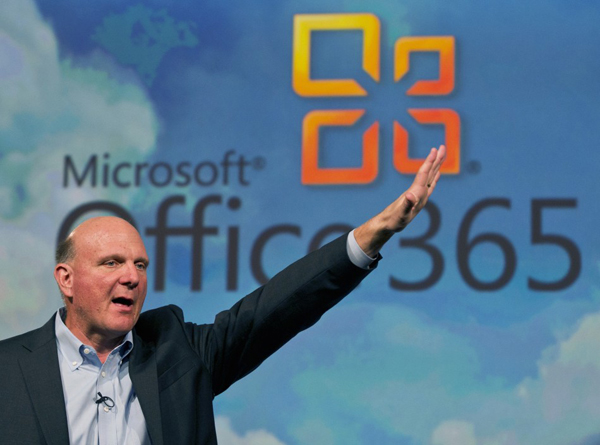 Глава Microsoft Стив Балмер (фото Рейтер).