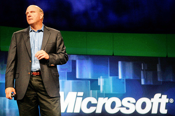 Генеральный директор Microsoft Стив Балмер.