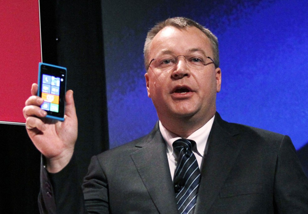 Генеральный директор Nokia Стивен Элоп (фото Rick Wilking / Reuters).