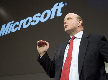 Стив Балмер, генеральный директор корпорации Microsoft.